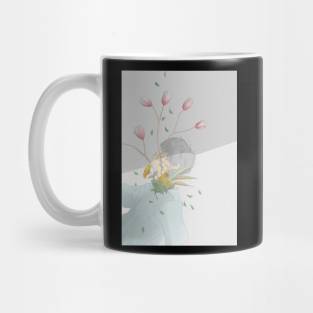 blooming flower Mug